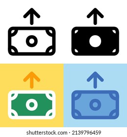 Gráfico vectorial de ilustración del icono de transferencia. Perfecto para la interfaz de usuario, nueva aplicación, etc