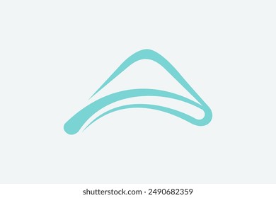 Illustration Vektorgrafik Grafik des Dreiecks abstrakter Berg. Gut für Logo