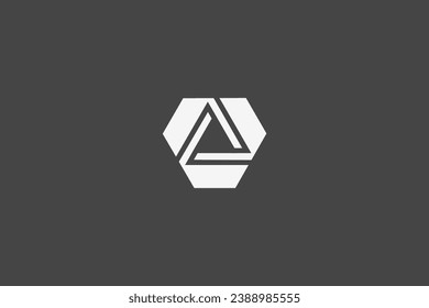 Illustration vector graphic of triangle geometric. Good for logo