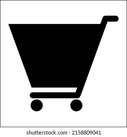 Illustration vector graphic of trolley