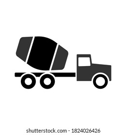 Illustration Vector graphic of truck icon
