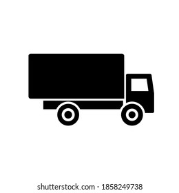 Illustration Vector graphic of truck icon