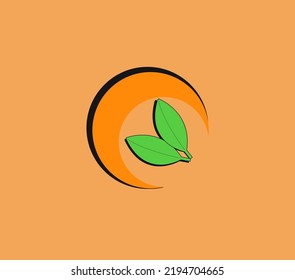 ilustración vectorial gráfico de dos hojas que significan naturalidad directa de la tierra, perfecto para logotipos de productos que muestren ingredientes naturales, y también genial para símbolos