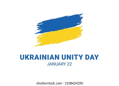 Illustration vector graphic of Ukrainian Unity Day. The illustration is Suitable for banners, flyers, stickers, Card, etc.