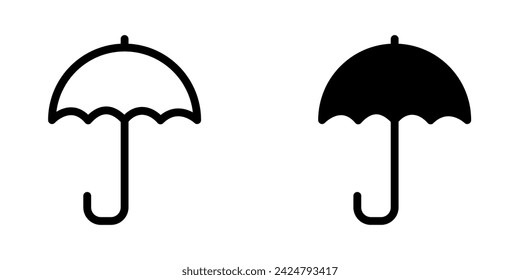 Illustration Vector Graphic of Umbrella icon