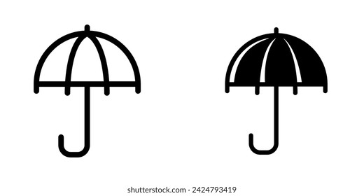 Illustration Vector Graphic of Umbrella icon