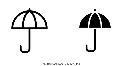 Illustration Vector Graphic of Umbrella icon