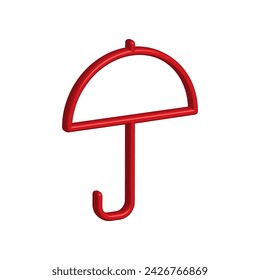 Illustration Vector Graphic of Umbrella icon