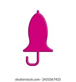 Illustration Vector graphic of umbrella icon. Fit for protection, safety, climate, anti virus, insurance, relaxation, recreation etc.