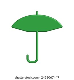Illustration Vector graphic of umbrella icon. Fit for protection, safety, climate, anti virus, insurance, relaxation, recreation etc.