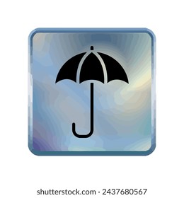 Illustration Vector graphic of umbrella icon. Fit for protection, safety, climate, anti virus, insurance, relaxation, recreation etc.
