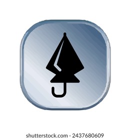 Illustration Vector graphic of umbrella icon. Fit for protection, safety, climate, anti virus, insurance, relaxation, recreation etc.