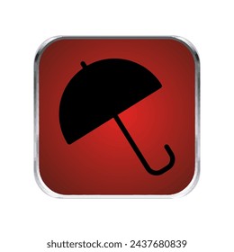 Illustration Vector graphic of umbrella icon. Fit for protection, safety, climate, anti virus, insurance, relaxation, recreation etc.