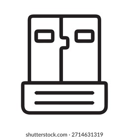 Ilustración Vector gráfico de USB Flash Drive Icon