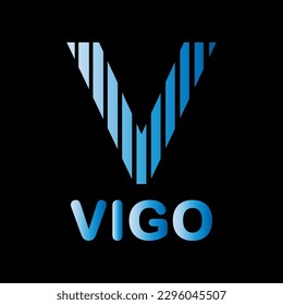 Illustration Vector Graphic of V logo design