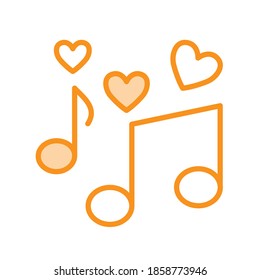 Illustration Vector graphic of valentine day icon template