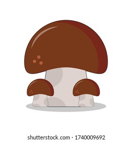 Illustration Vector Graphic Of Vegetable Mushrooms, Suitable For Vegetable-Themed Design