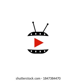 Illustration Vector Graphic of Video Television Logo