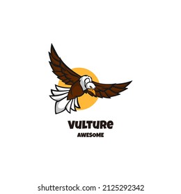 Illustration vector graphic of Vulture Bird, good for logo design