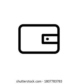 Illustration Vector graphic of wallet icon