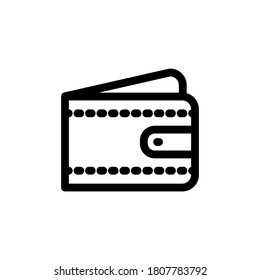 Ilustración Gráfico vectorial del icono de cartera