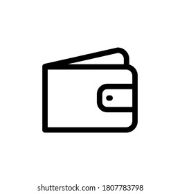 Illustration Vector graphic of wallet icon