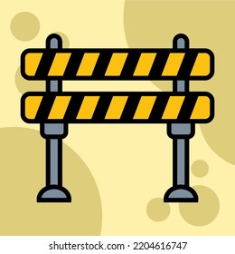 Illustration Vector Graphic of warning sign, construction, work icon