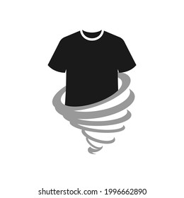 Illustration Vector Graphic of Washing Shirt Logo. Perfect to use for Technology Company