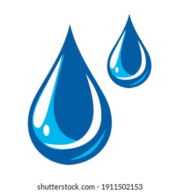 illustration vector graphic of water drop