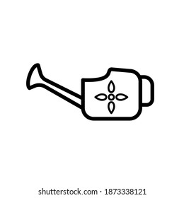 Illustration Vector graphic of  watering can icon