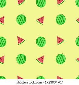 Illustration Vector graphic of Watermelon Seamless Pattern