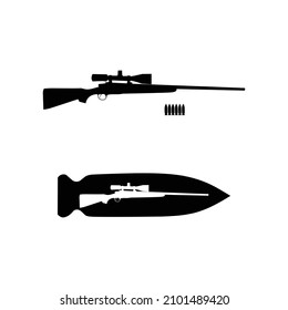 Illustration vector graphic of weapon icons