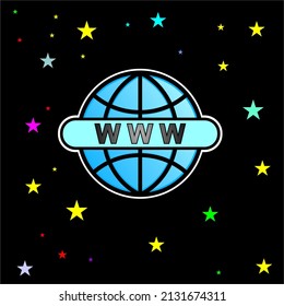 Illustration Vector Graphic of Website Icon