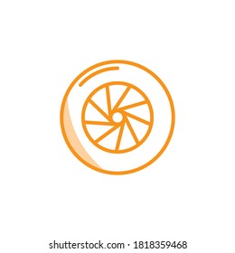 Illustration Vector graphic of wheel tire car icon. Fit for vehicle, automobile, repairing, maintenance, shop etc.