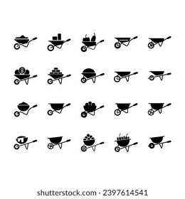 Vektorgrafik der Illustration des Radbarrockensymbols