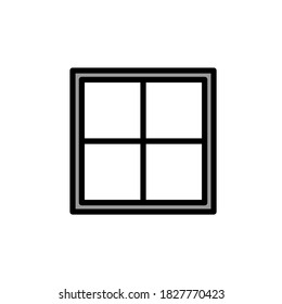 Illustration Vector graphic of window icon