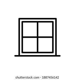Illustration Vector graphic of window icon