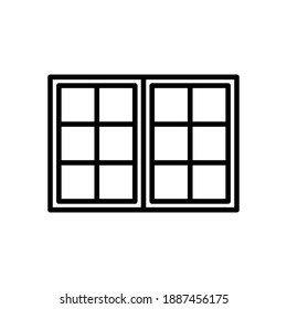 Illustration Vector graphic of window icon