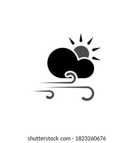 
Illustration Vector graphic of  windy