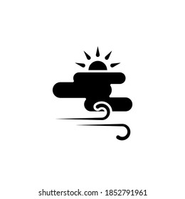 Illustration Vector graphic of  windy icon