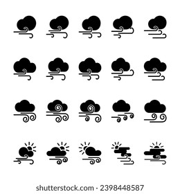 Icono de Ilustración del vector gráfico de Windy