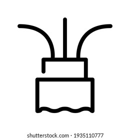 Illustration Vector graphic of wire icon