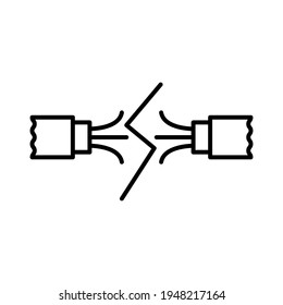 Illustration Vector graphic of wire icon