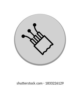 Illustration Vector graphic of wired icon