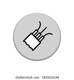 Illustration Vector graphic of wired icon