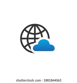 Illustration Vector Graphic of World Weather Logo. Perfect to use for Technology Company