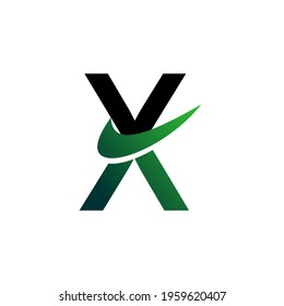 Illustration Vector Graphic of X Letter With Aerial Concept. Perfect to use for Technology Company