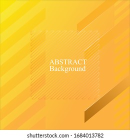 Illustration vector graphic of yellow abstract backgroun with beautifull line perfect for advertisement.