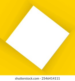Illustration vector graphic of yellow diamond shape transparent.