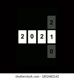 Illustration vector graphich of new year